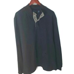 Perry Ellis | Men's Long Sleeve Pullover Shirt Size XXL